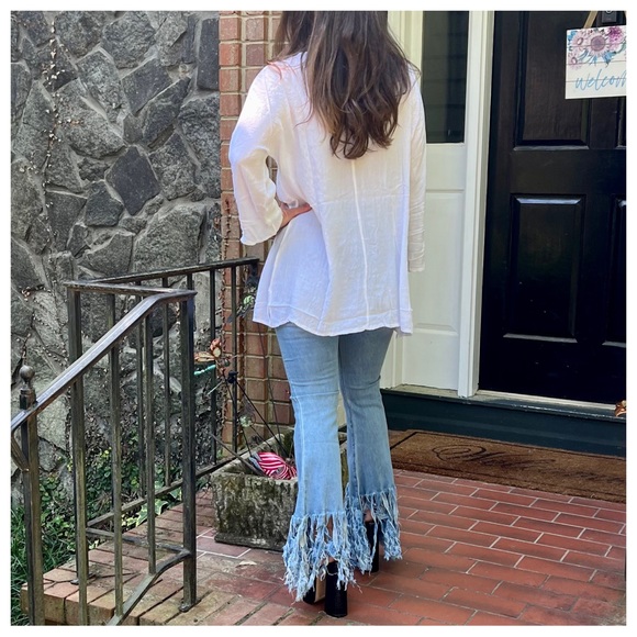 17 Boho Embroidered Beautiful Tunic Top - Picture 5 of 6